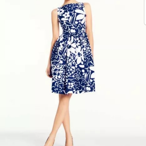 kate spade Dresses & Skirts - Kate Spade New York Tanner Blue White Dress Size S USA 4